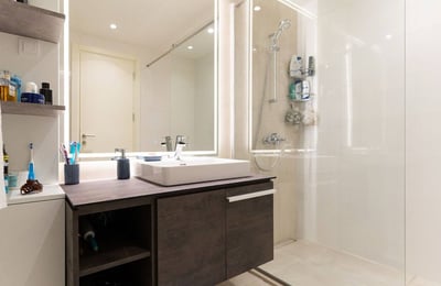 Аренда светлой 2-комнатной квартиры, 55 м², ЖК BW Aqua, Белград, Сербия